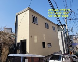 건물 외벽 써모사이딩