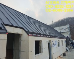 지붕 징크판넬